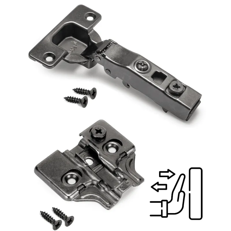 Zglob za otvaranje bez ručki, naloženi EXLUSIVE X91 s 3D podložkom / Titan