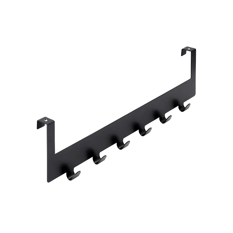 Dizajnerska vješalica za vrata PRIX Maxi / Crna mat