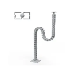 Držač za kablove FLEXIT / Siva