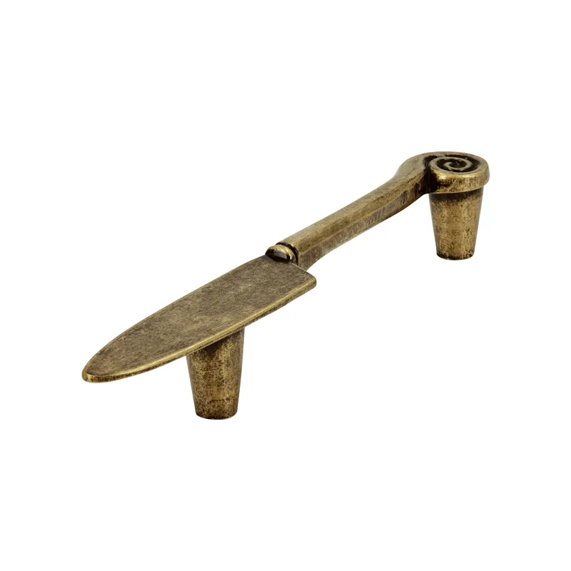 Ručka KNIFE / Staro zlatna