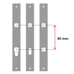 Štítkasta kvaka ECONOM 90 / Sjajno zlatna
