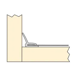 Aluminijska zaštitna podloga za ormarić / Aluminij