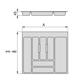 Pribor OPTIMA / Antracit