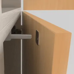 Pogon za otvaranje vrata bez ručki LITE / Antracit