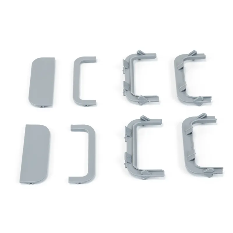 Set PVC završetaka za GOLA profile - C / Aluminij