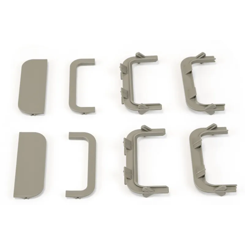 Set PVC završetaka za profile GOLA - C / Nehrđajući čelik