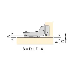 Šarka umetnuta s prigušenjem EXLUSIVE X91 s 3D podložkom / Titan