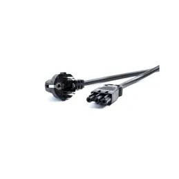 Interijerna utičnica za stol ATOS 1x230V + USB A-C / Crna