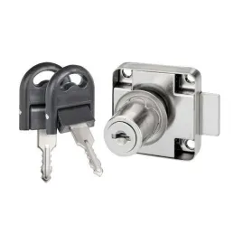 Brava za ladicu s lomljivim ključem / Nikl