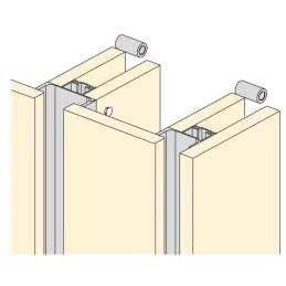Razmakne podloške za GOLA Vertical sustav 30 mm / 10 kom