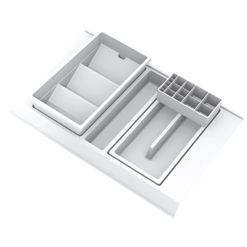 Organizator za kupaonsku ladicu BEAUTY XL - 450 mm / Bijeli