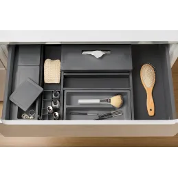 Organizator za kupaonsku ladicu BEAUTY XL - 450 mm / Antracit