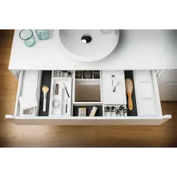 Organizator za ladicu u kupaonici BEAUTY S - 400 mm / Bijeli