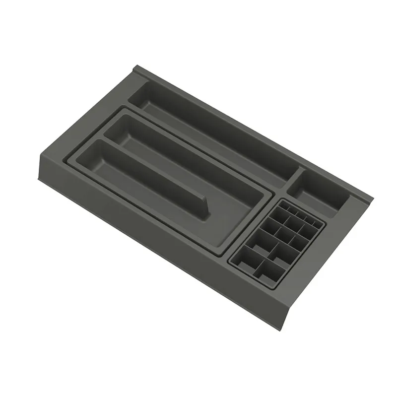 Organizator za kupaonsku ladicu BEAUTY L - 400 mm / Antracit