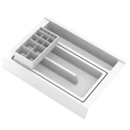 Organizator za ladicu u kupaonici BEAUTY L - 350 mm / Bijeli