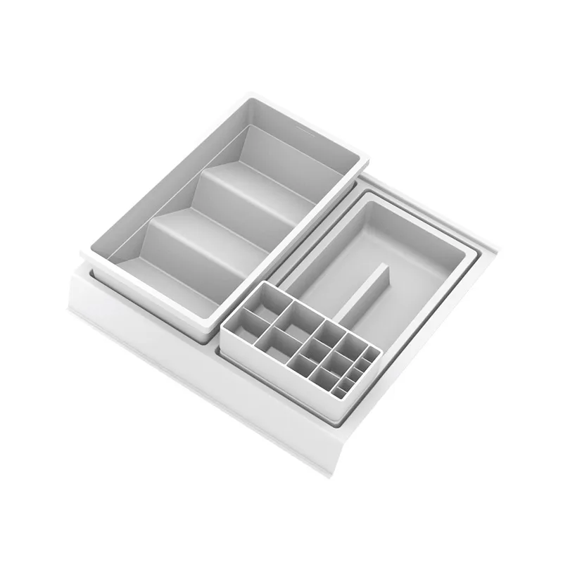 Organizator za kupaonsku ladicu BEAUTY XL - 350 mm / Bijela