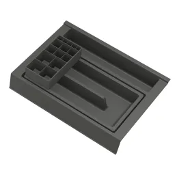 Organizator za ladicu kupaonice BEAUTY L - 270 mm / Antracit