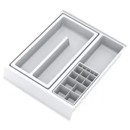 Organizator za ladicu u kupaonici BEAUTY XL - 270 mm / Bijela