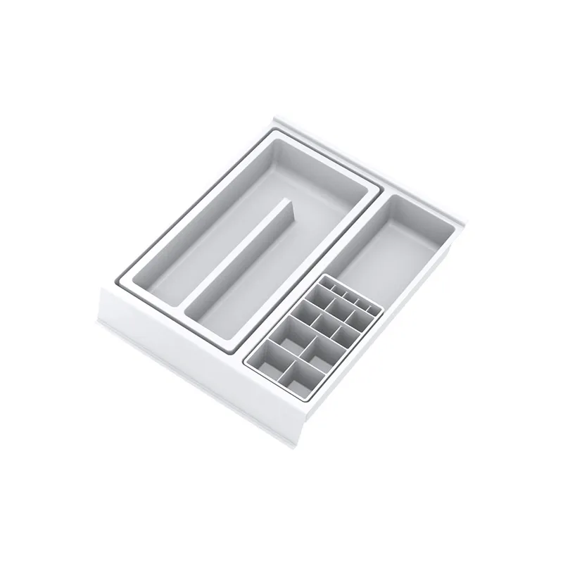 Organizator za ladicu u kupaonici BEAUTY XL - 270 mm / Bijela