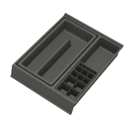 Organizator za kupaonsku ladicu BEAUTY XL - 270 mm / Antracit