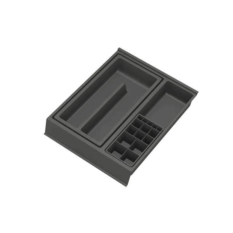 Organizator za kupaonsku ladicu BEAUTY XL - 270 mm / Antracit