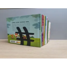 Držač za knjige HASTAG 2 / Crna mat