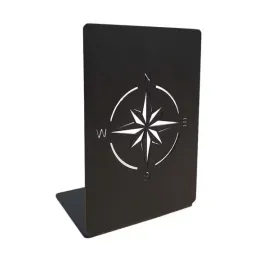 Držač za knjige COMPAS / Crna mat