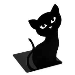 Držač za knjige TABBY / Crna mat