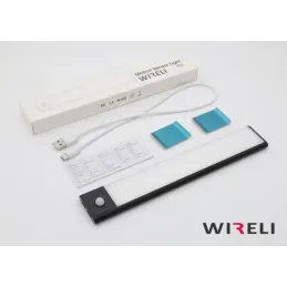 LED svjetlo ispod ormarića sa senzorom YASMINE / Crna mat