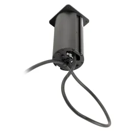 Izvlačna utičnica SQUARE UP SCHUKO 2x230V / Nehrđajući čelik