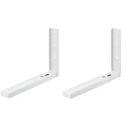 Konzola za mikrovalnu pećnicu / Bijela - par