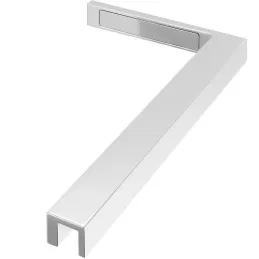 Stabilizacijski kutnik za tuš kabinu  / Sjajni krom