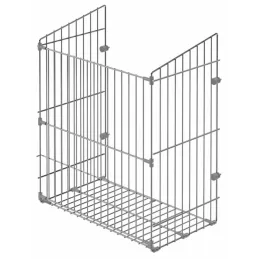 Izvlačna košara za rublje ELEMETS / Sjajni krom