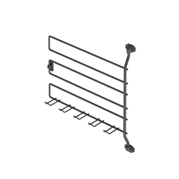 Okretna vješalica za kravate i pojaseve / Antracit