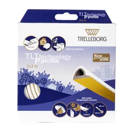 Samoljepljiva brtva za prozore i vrata TLT / Bijela