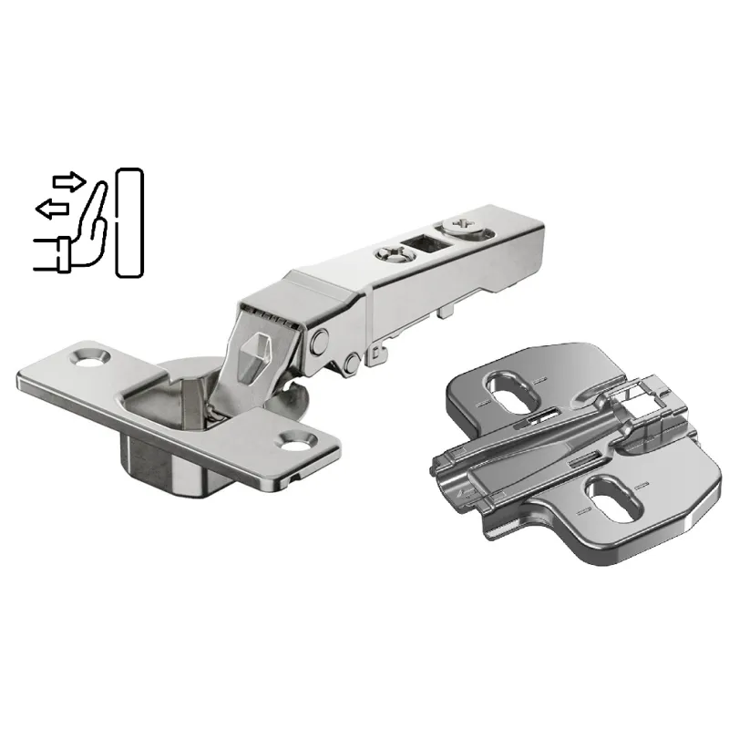 Zglob naloženi za otvaranje bez ručki - bez usporavanja 105° NOVISYS 52