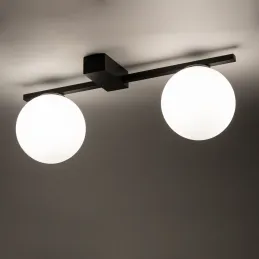 Dizajnersko svjetlo PIK DUO / Crna mat