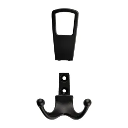 Vješalica LAMAR / Crna mat