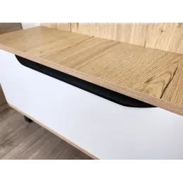 Ručka za rub vrata VITORIA / Crna mat