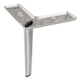 Namještajna nožica GOLEM / Nikl satén