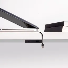 Napunjački modul za namještaj LINKY USB A+C / Crna mat završna obrada