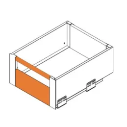 Prednja stranica s relingom 1200 mm za unutarnju ladicu AXIS PRO H168 / Antracit