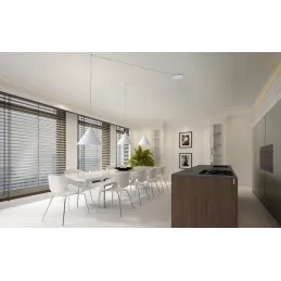 Dizajnerska svjetiljka ZENITH M 350 mm / Bijela