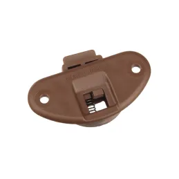 Set za klizna vrata gornja vodilica + donji kotačić UNIPOS / Tamno smeđa