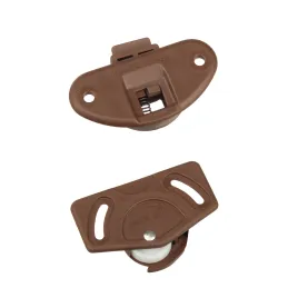 Set za klizna vrata gornja vodilica + donji kotačić UNIPOS / Tamno smeđa