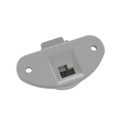 Set za klizna vrata gornja vodilica + donji kotačić UNIPOS / Siva