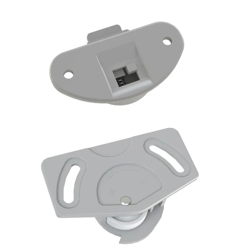 Set za klizna vrata gornja vodilica + donji kotačić UNIPOS / Siva