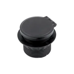 Interijer utičnica SCHUKO s bežičnim punjenjem za stol 1x230V + 1xUSB punjenje A/C + HDMI+ RJ45 / Crna