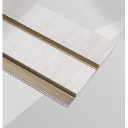 Lamelni dekorativni profil AMBER / Bijela