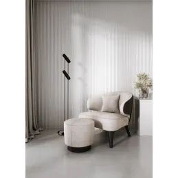 Lamelni dekorativni profil ONDA / Siva